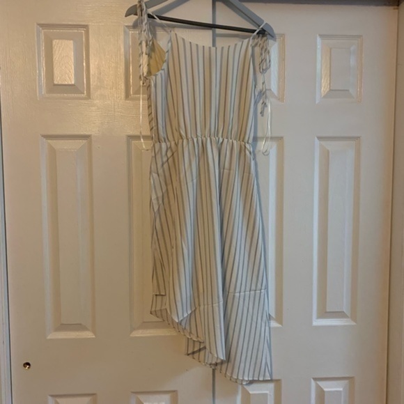 Haute Hippie Striped Asymmetrical Dress Small - Picture 8 of 8